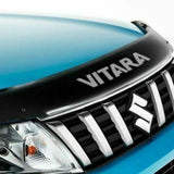 Smoked bonnet protector fitted to a Suzuki Vitara