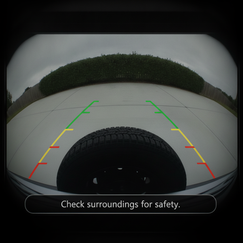 LC990AA-02219-002 - REVERSING CAMERA KIT W/GRID LINES JIMNY 3DR LC-001